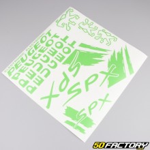 Decoration kit Peugeot 103 SPX apple green V1