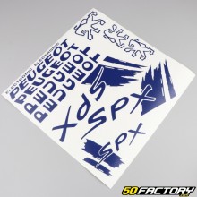 Decoration kit Peugeot 103 SPX dark blue V1