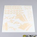 Kit déco Peugeot 103 SPX beige V1