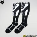 Chaussettes longues Fox Racing Mirer noires et blanches