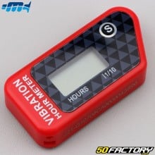 Motorcycle Wireless Hour Metercross Marketing red