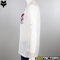 T-shirt Fox Racing Pro white circuit