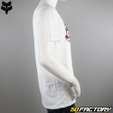 T-shirt Fox Racing Pro white circuit