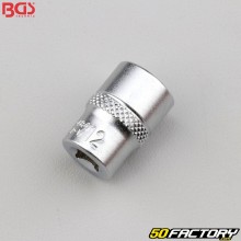 Soquete 12 mm 6 seções 1/4'' BGS