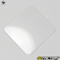 100x100 mm quadratisch Enduro Motorradkennzeichen transparente Platte (pro Einheit)
