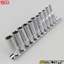 6 Point Deep Sockets 1/4&#39;&#39; BGS (Pacote de 11)