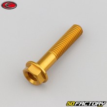 Tornillo de 8x40 mm cabeza hexagonal base  Evotech dorado (por unidad)