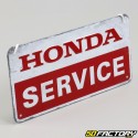 Emailleschild Honda Service 10x20 cm