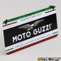 Moto Guzzi Emailleplatte 10x20 cm