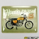 Cartello smaltato Honda CB750 15x20 cm