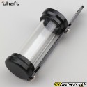 Black Chaft cylindrical sticker holder