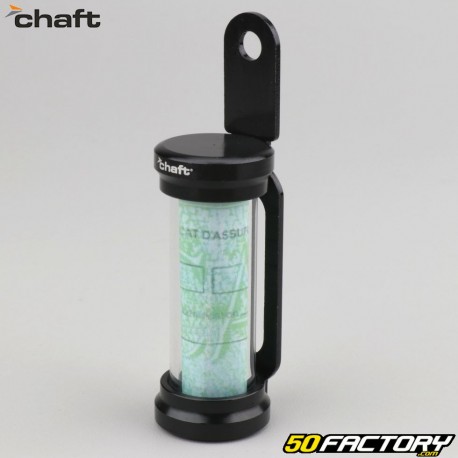 Black Chaft cylindrical sticker holder