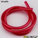 Durite d'essence 6 mm Chaft rouge (1 mètre)