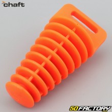 Auspuffstopfen Chaft Schalldämpferkappe mit großem Durchmesser orange