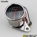 Universal tachometer 13000 rpm chrome chaft