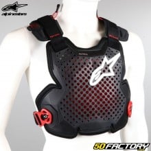 Alpinestars A-1 stone guards black and red