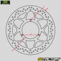 Disco freno anteriore destro Yamaha Nmax, Cygnus da 125 a 245 mm NG Brakes