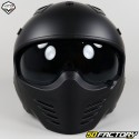 Vito Bruzano matt black modular helmet
