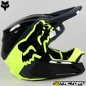 Helmet cross Fox Racing V1 Xpozr black and neon yellow