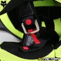 Casque cross Fox Racing V1 Xpozr noir et jaune fluo