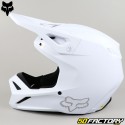 Helmet cross Fox Racing V1 Solid matt white
