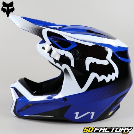 Casco cross Fox Racing V1 Leed blu