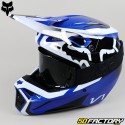 Casco cross Fox Racing V1 Leed Azul