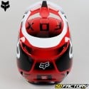 Helmet cross Fox Racing V1 Leed neon red