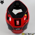 Helmet cross Fox Racing V1 Leed neon red