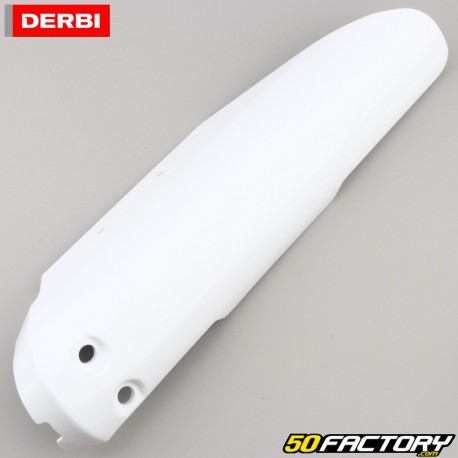 Protector horquilla derecha Derbi DRD Racing Limited,  Aprilia SX Factory... blanco, Blanca