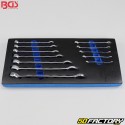 Combination flat keys for BGS roller cabinet drawer (12 pieces)