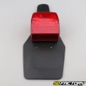 Red rear light with original type rubber flap (without reflectors) Peugeot 103 Clip, SPX...
