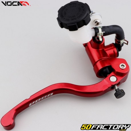 Front brake master cylinder, rear or radial clutch handle Voca (reversible) red