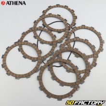 Clutch friction plates with cover gasket KTM EXC-F, Husqvarna FE, Gas Gas EC F (since 2021) 250, 350 Athena