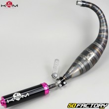 Exhaust pipe AM6 Minarelli KRM Pro Ride 70/78cc muffler pink