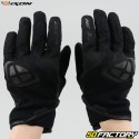Guantes de calle de mujer Ixon MS Motocicleta homologada Mig WP Lady CE negra