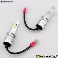 H1V 12W Phonoc Headlight Bulbsar leds (lot of 2)