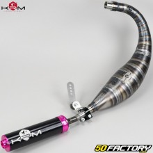 Exhaust pipe AM6 Minarelli KRM Pro Ride 90/100cc muffler pink