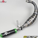 Exhaust AM6 Minarelli KRM Pro Ride 90/100cc muffler green