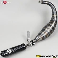 Exhaust pipe AM6 Minarelli KRM Pro Ride 90/100cc muffler black