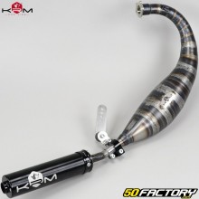 Terminale scarico Derbi KRM Pro Ride 70/78cc Silenziatore nero