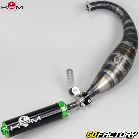 scarico Derbi KRM Pro Ride Silenziatore 80/90cc verde