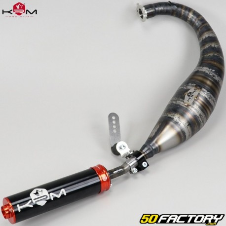 scarico Derbi KRM Pro Ride Silenziatore 80/90cc arancione