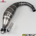 Escape Derbi KRM Pro Ride 80/90cc silenciador totalmente vermelho