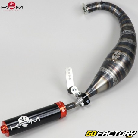 Exhaust Derbi KRM Pro Ride 90/100cc muffler orange