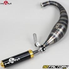 Exhaust pipe Derbi KRM Pro Ride 90/100cc muffler gold