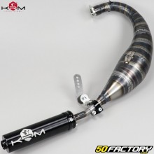 Exhaust pipe Derbi KRM Pro Ride 90/100cc muffler black