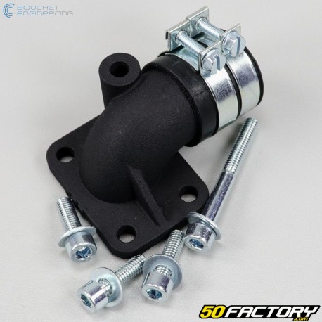 Collettore di aspirazione ad angolo Ã˜22.5 mm (valvole speciali JD Racing) MBK 51 (motore AV 10) (con carburatore PHBG, CP) CBE