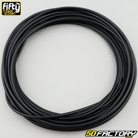 Gas cable sheath, starter, decompressor and brake Fifty black 5 mm (10 meters)