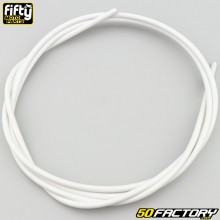 Guaina del gas, starter, decompressore e freno Fifty bianco 5 mm (2 metri)